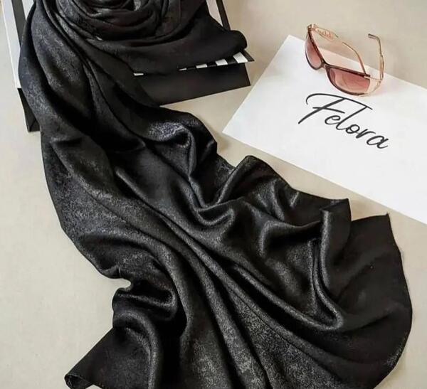 عکس شال پتینه مشکی