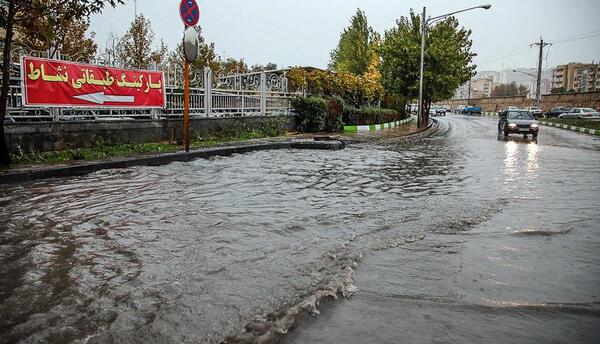 عکس هوای بارانی شیراز