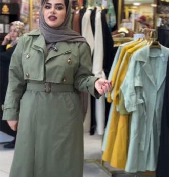 عکس مانتو بارانی جدید