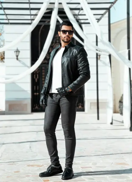 عکس های کاپشن چرمی
