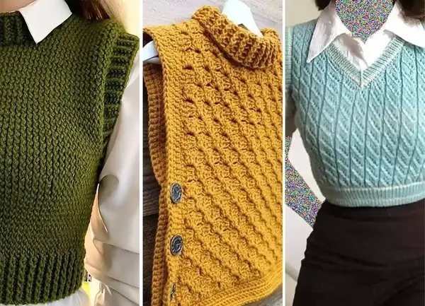 عکس ژاکت بافت دخترانه