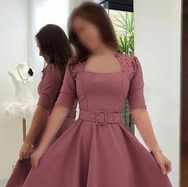 عکس پیراهن یقه دلبری باز