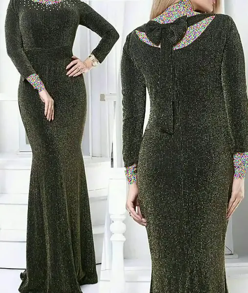 عکس پیراهن لمه مجلسی