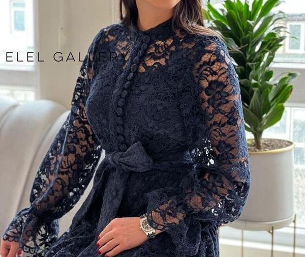 عکس مدل پیراهن گیپور مجلسی