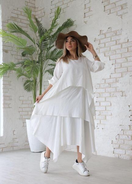 عکس پیراهن دخترانه چین دار