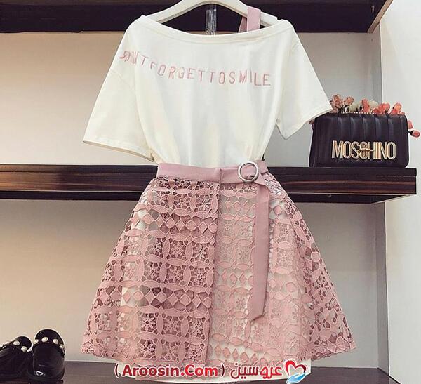 عکس بلوز و دامن کوتاه