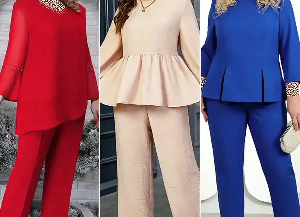 عکس بلوز شلوار زنانه مجلسی