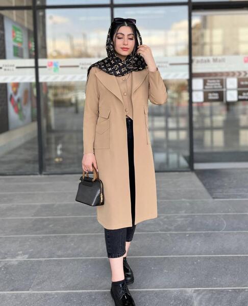 عکس مانتو جلیقه دار