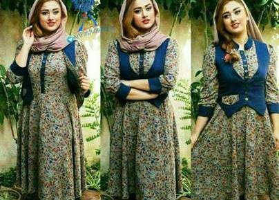 عکس مانتو جلیقه دار