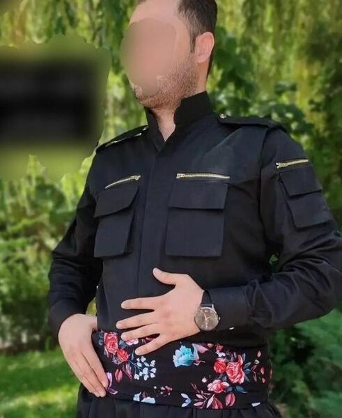 عکس لباس کردی مردانه جلیقه دار