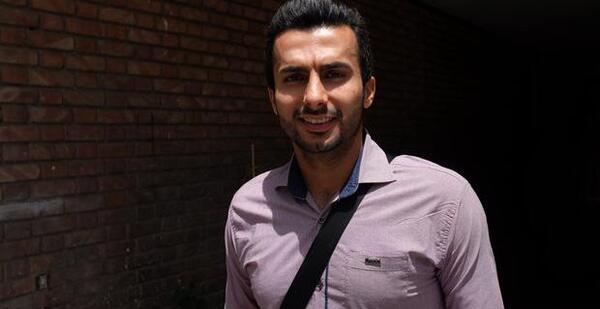 عکس محمد میر مجری شبکه ورزش