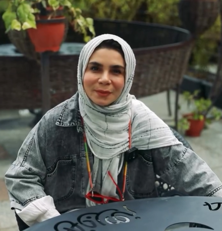 عکس مجری ململ فاطمه امینی