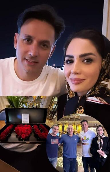 عکس همسر مجری فوتبال برتر