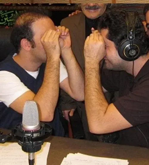 عکس حسن اسماعیلی مجری رادیو جوان