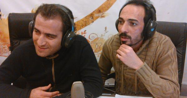 عکس حسن اسماعیلی مجری رادیو جوان