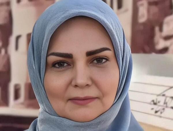 عکس الهه رضایی مجری و همسرش