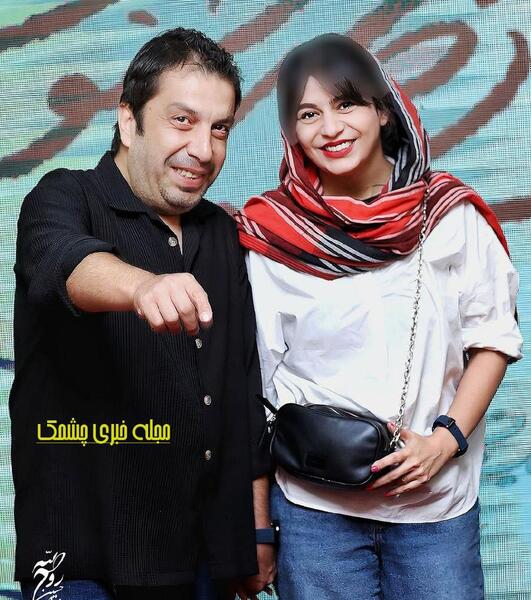 عکس همسر جدید عباس جمشیدی فر