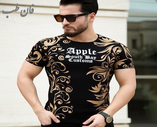 عکس تیشرت پسرانه طرح دار