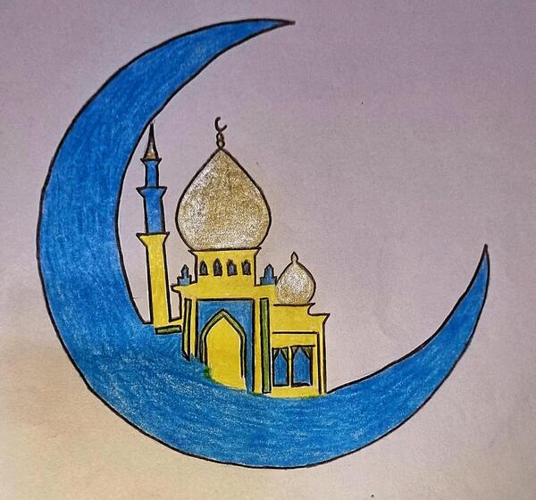 یک عکس در مورد ماه رمضان