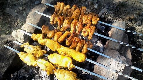 سيزده بدر عکس جوجه کباب در طبیعت