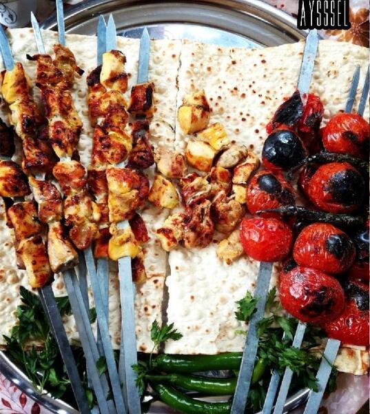 سيزده بدر عکس جوجه کباب در طبیعت