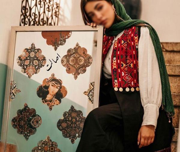 عکس مدل سارافون قدیمی زنانه