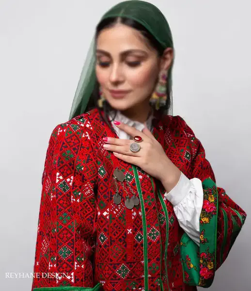 عکس مدل سارافون قدیمی زنانه