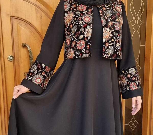 عکس مدل جدید کت سارافون طرح دار