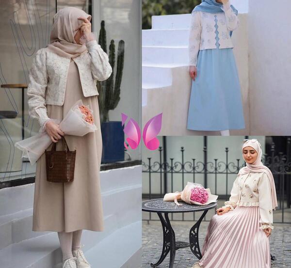 عکس مدل سارافون تابستانی بلند