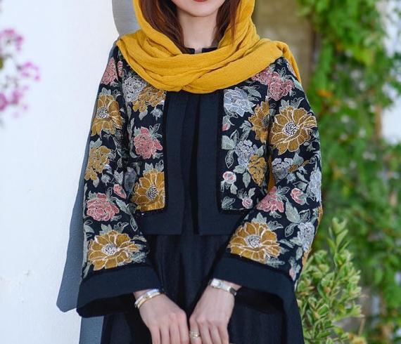 عکس کت سارافون پاییزی