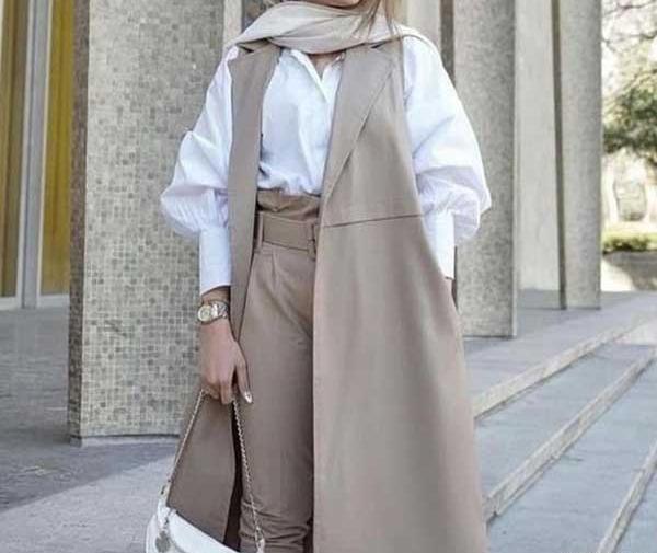 عکس مدل سارافون استین حلقه ای جلو باز