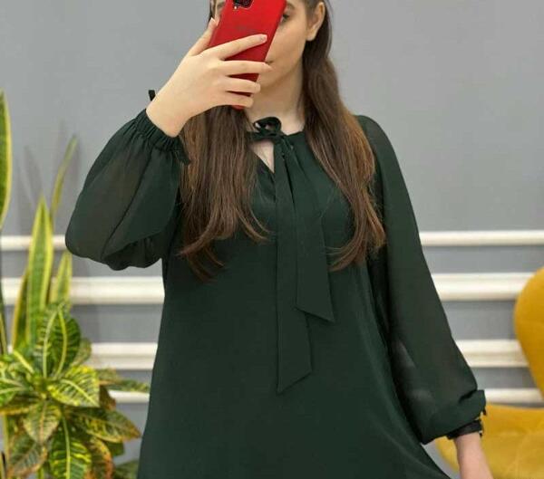 عکس شومیز با پارچه حریر