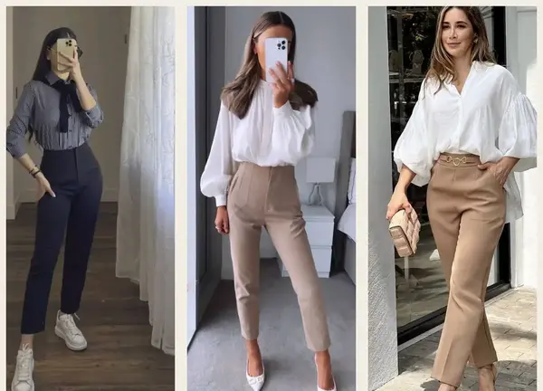عکس شومیز دخترانه با شلوار