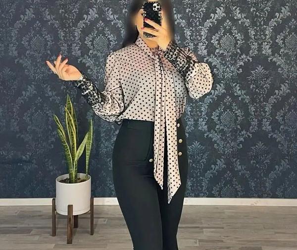 عکس شومیز دخترانه با شلوار