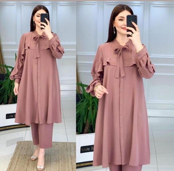 عکس شومیز با پارچه ابروبادی