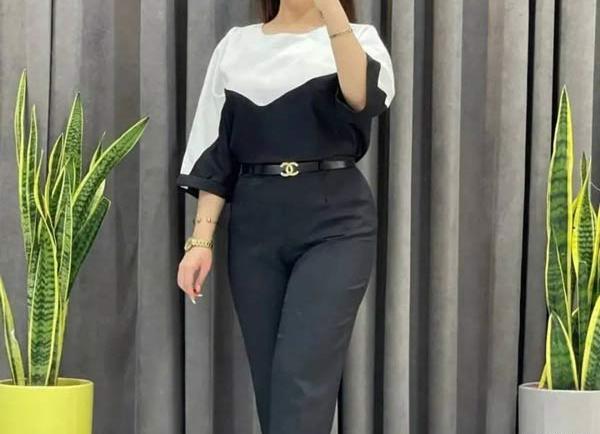 عکس شومیز دخترانه با پارچه ابروبادی