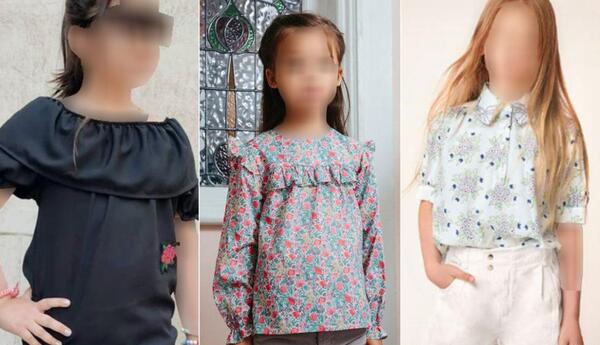 عکس مدل شومیز بچه گانه