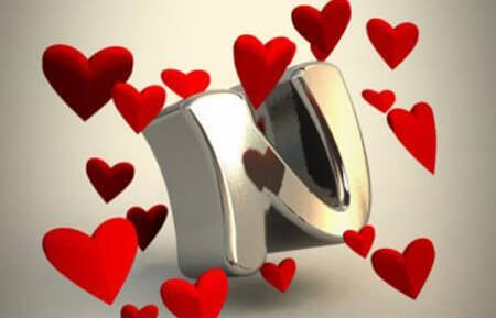عکس نوشته عاشقانه با حرف n