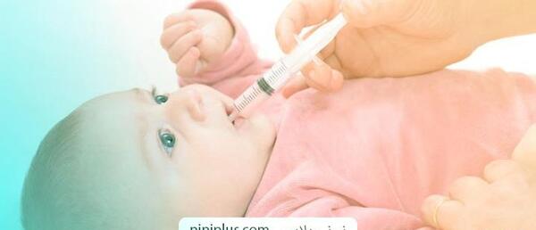 نوزاد عکس قطره چکان یک سی سی