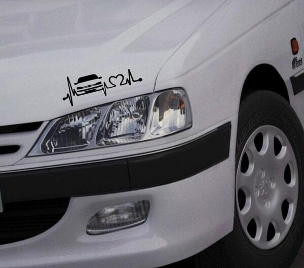 عکس نقاشی پژو پارس شوتی آسان