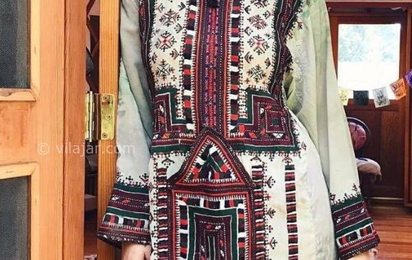 عکس دختر زیبا با لباس بلوچی