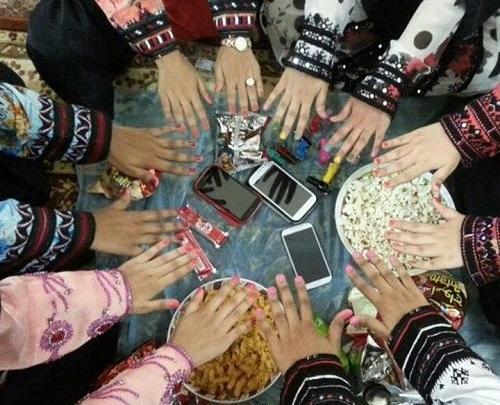 عکس دختر پسر بلوچی