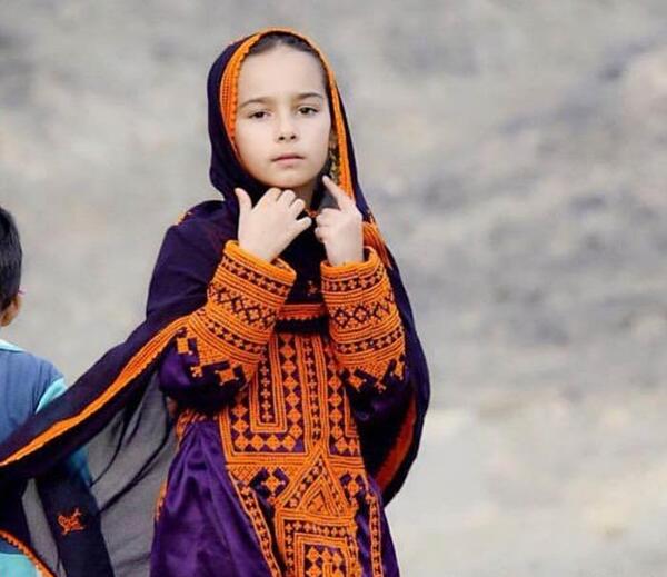 عکس دختر خوشگل بلوچ برای پروفایل