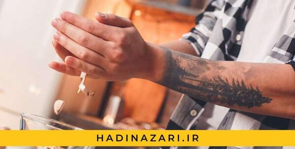 عکس تاتو رو دست چپ یا راست