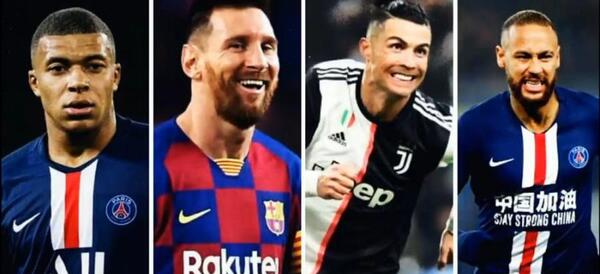 عکس امباپه و رونالدو با هم