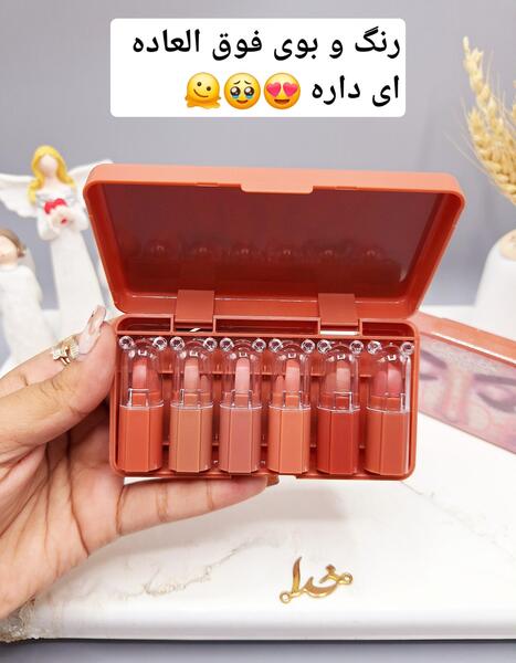 عکس رژ رنگ نود