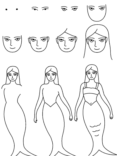 عکس پری دریایی شاهزاده
