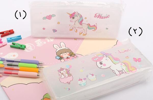 عکس جامدادی کتابی اسب تک شاخ