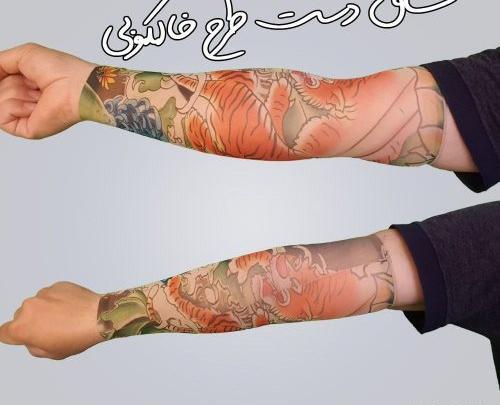 عکس تاتوی عقاب پشت دست