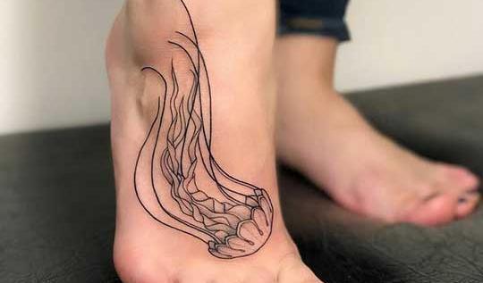عکس آموزش تتو مینیمال بدن